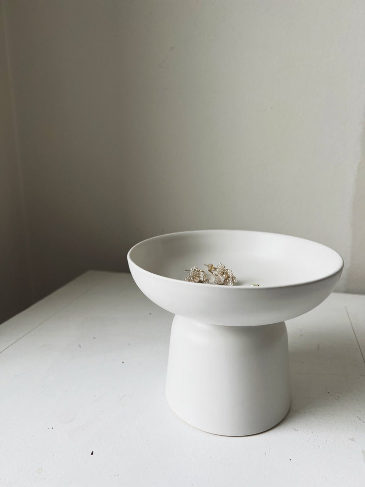 Ceramic Pedestal Bowl - Spring Sweet