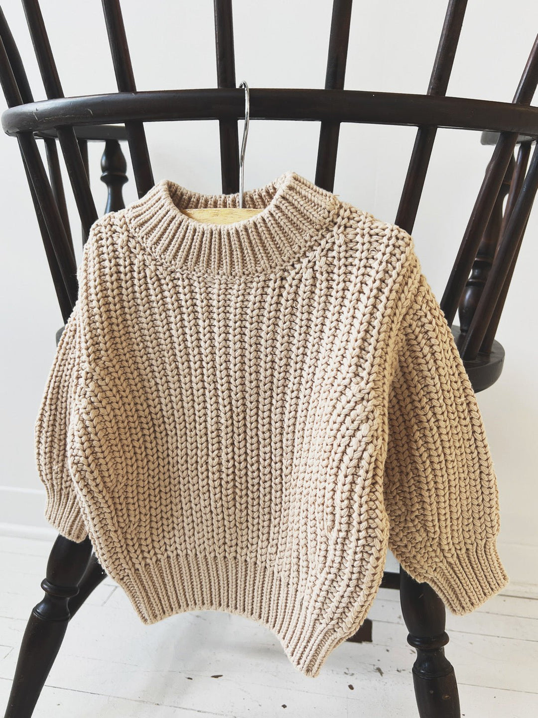 Chunky Knit Sweater - Spring Sweet