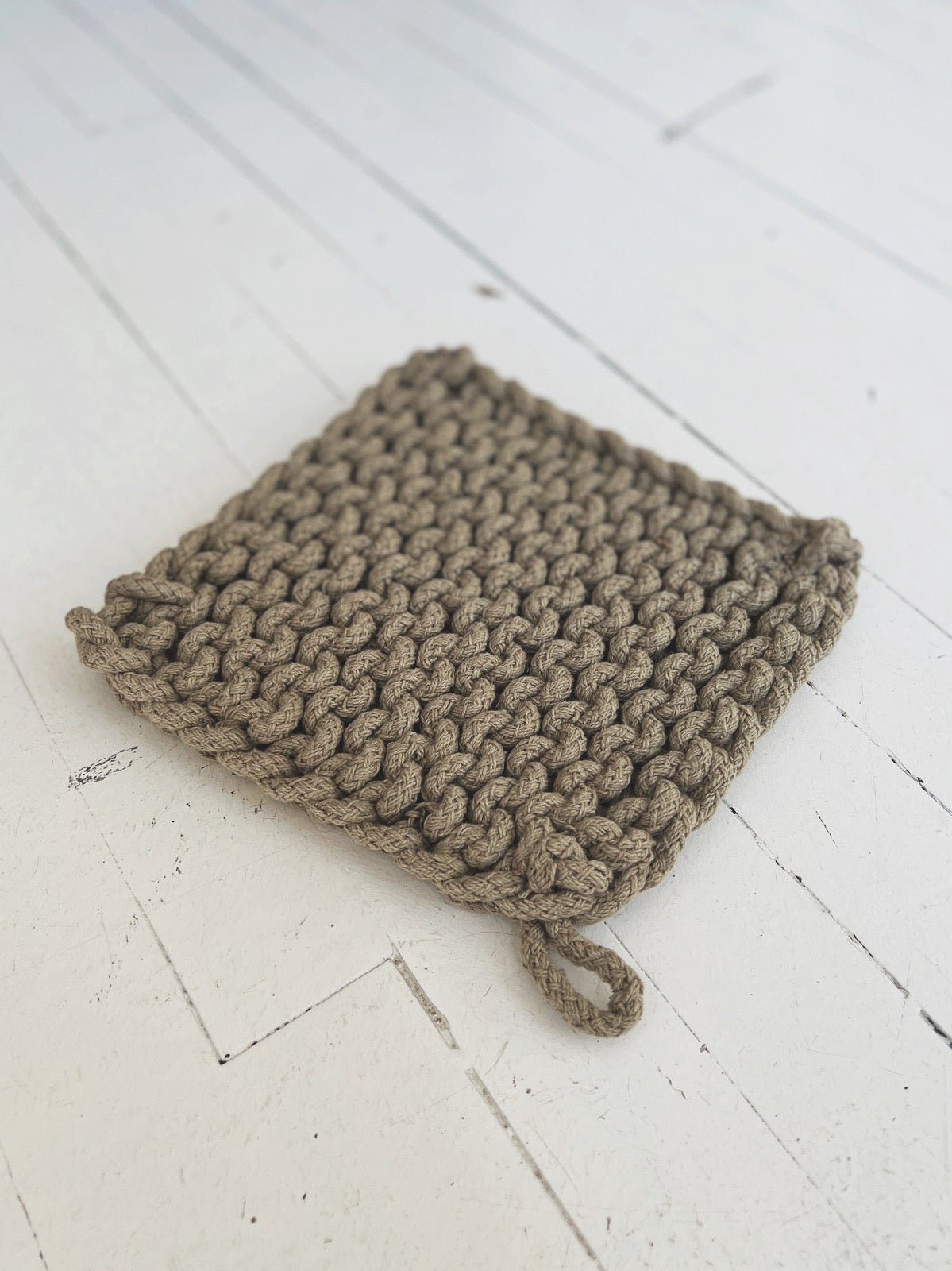 Cotton Crocheted Pot Holder - Spring Sweet