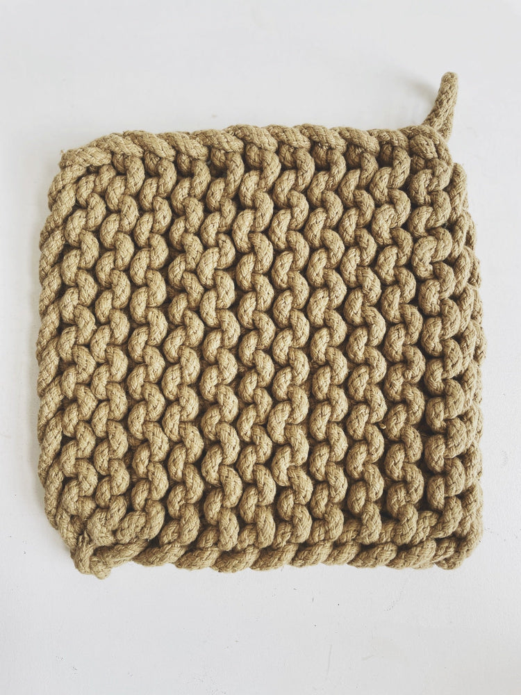 Cotton Crocheted Pot Holder - Spring Sweet