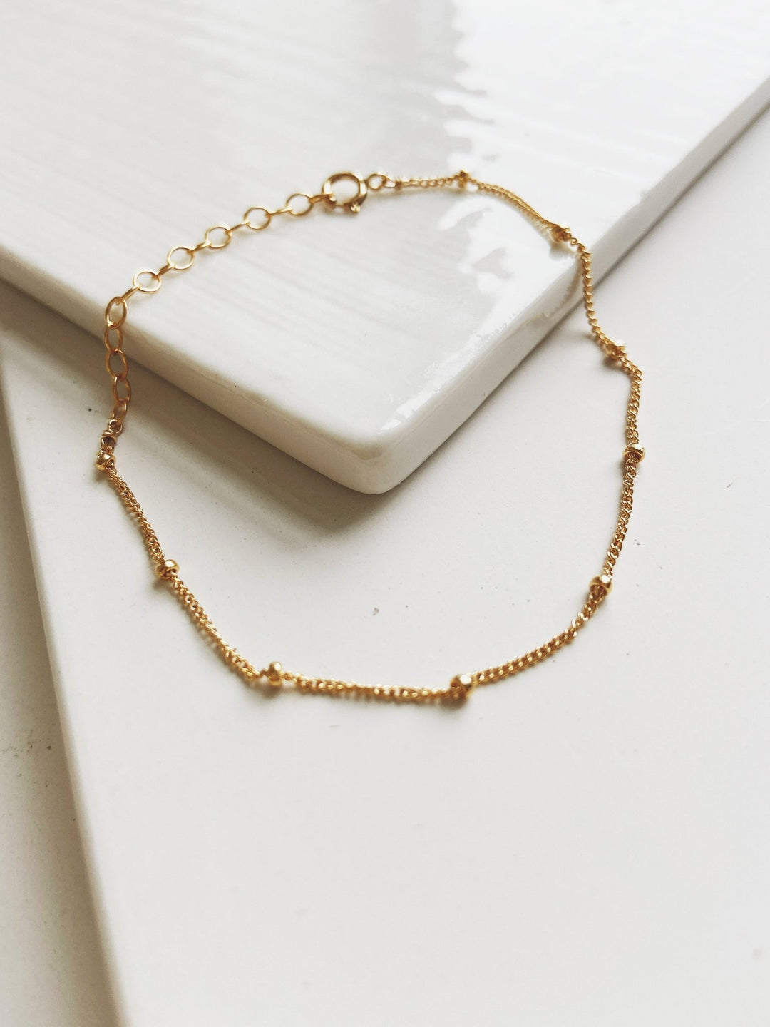 Dotted Necklace, Gold Filled - Spring Sweet