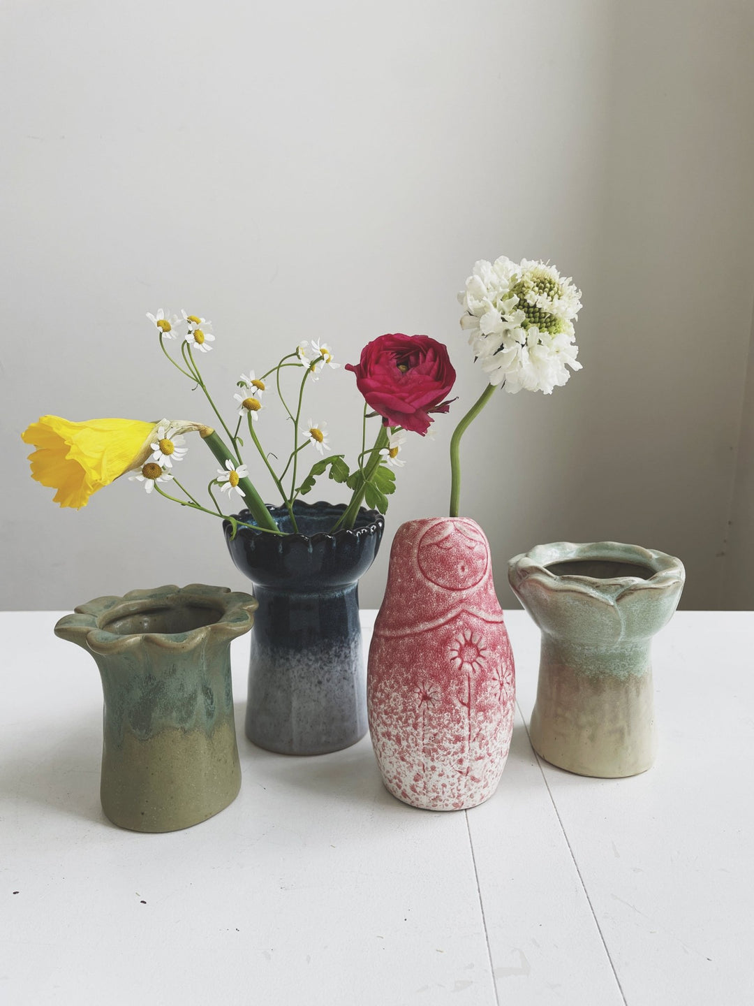 Floral Artisanal Vases - Spring Sweet