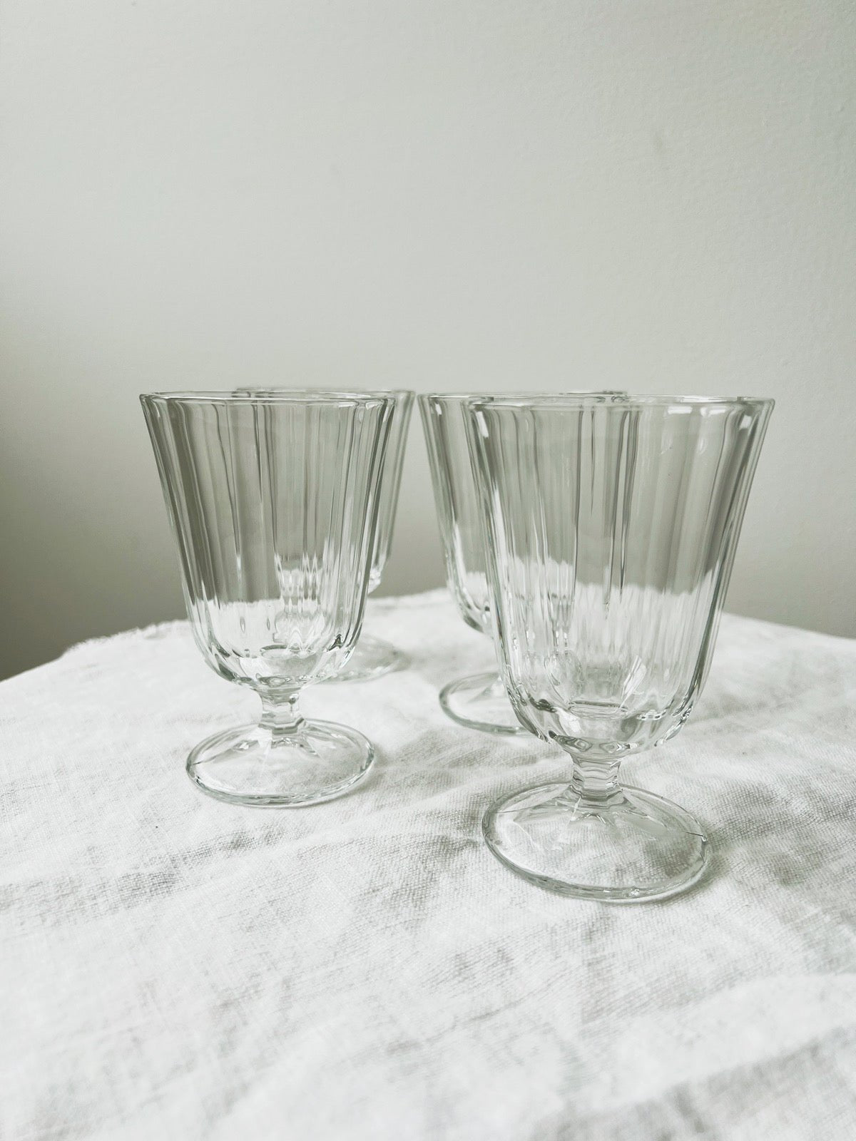 Fluted Glassware - Spring Sweet