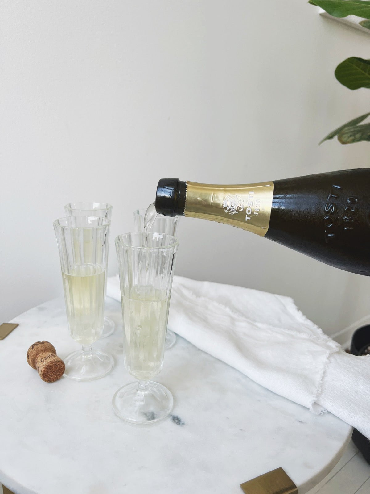 Fluted Glassware - Spring Sweet