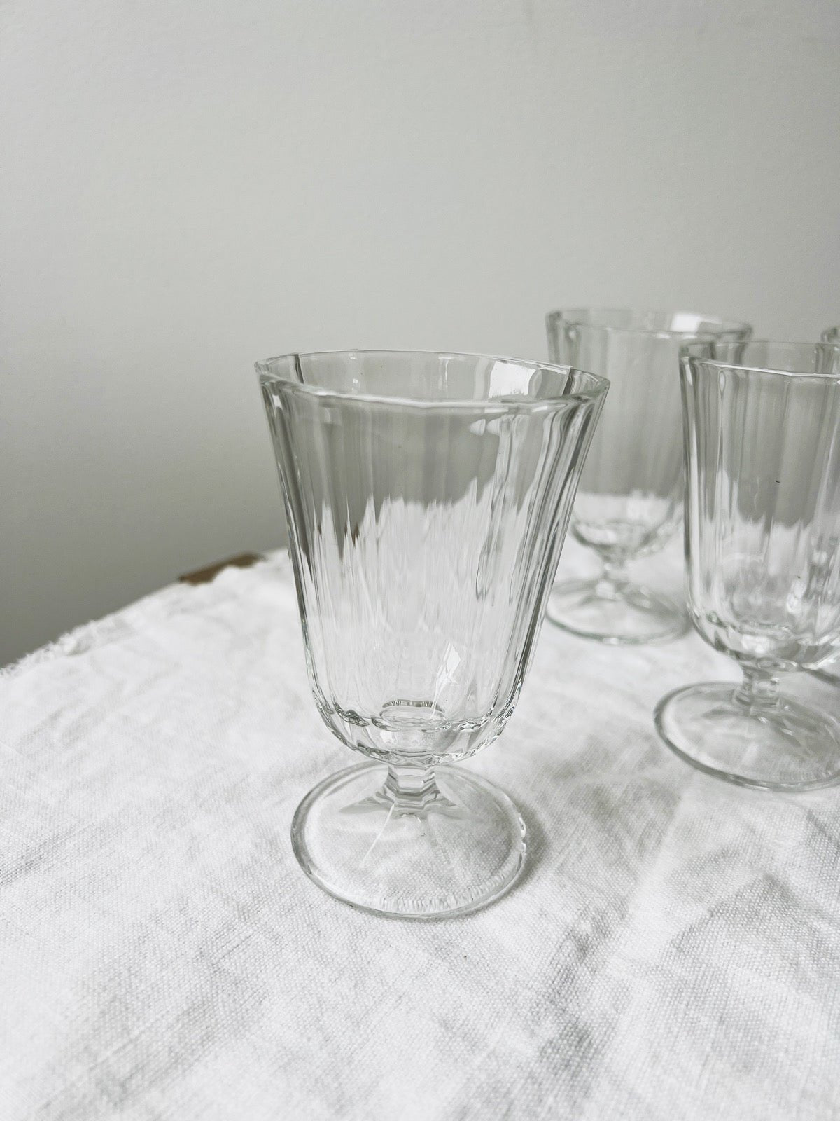 Fluted Glassware - Spring Sweet