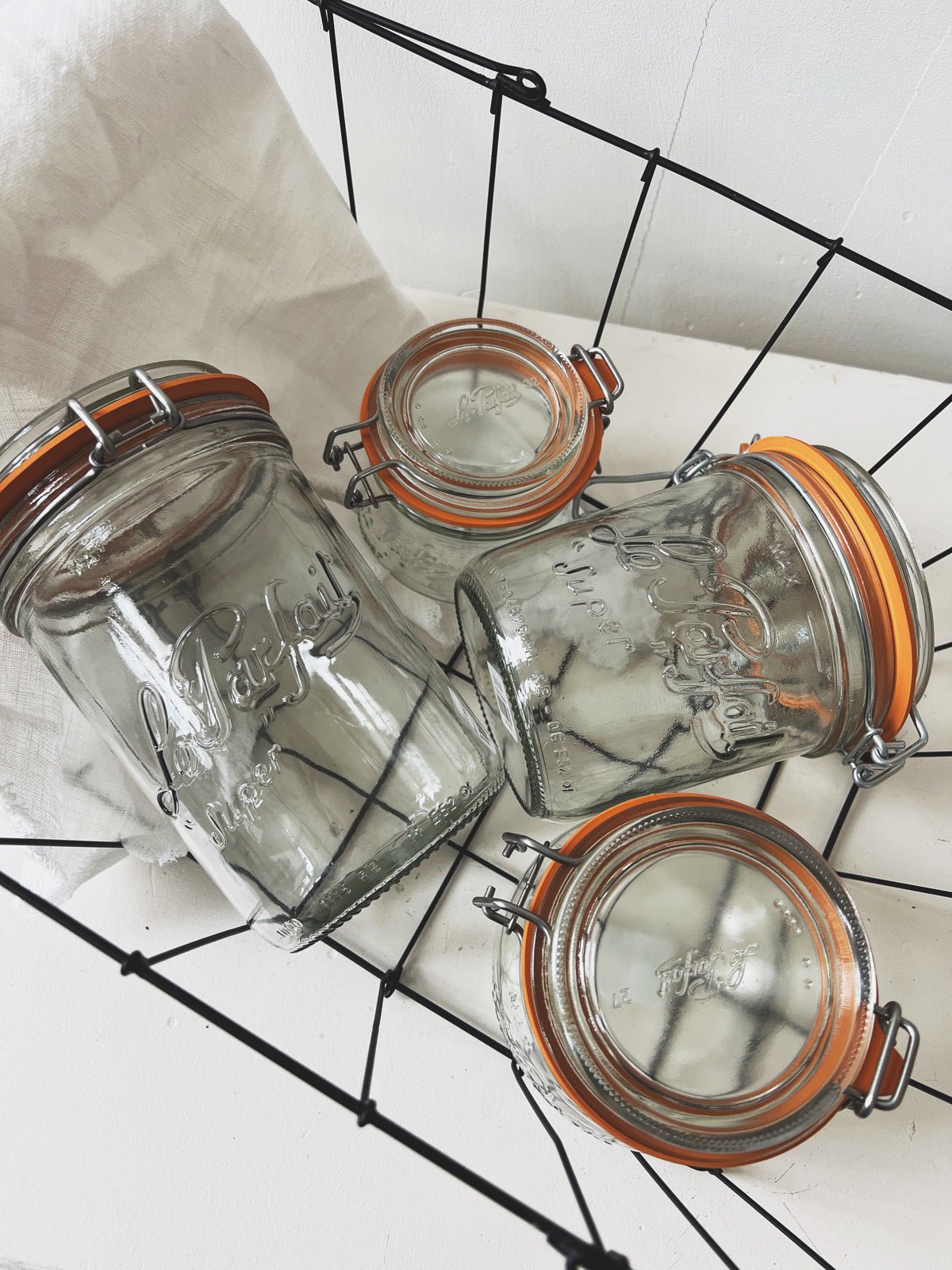 French Glass Preserving Jar - Spring Sweet