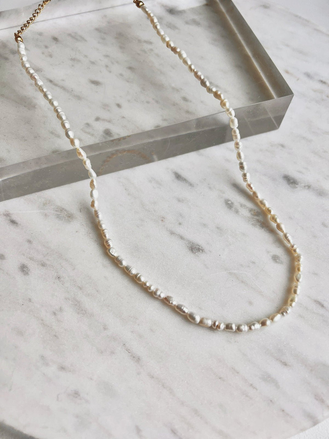 Freshwater Pearl Choker Necklace - Spring Sweet