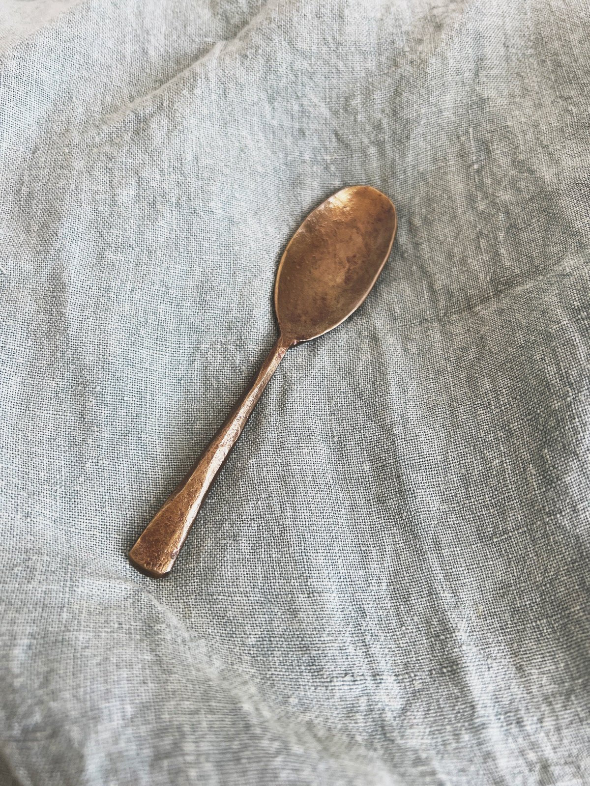Hand Forged Iron Spoon - Spring Sweet