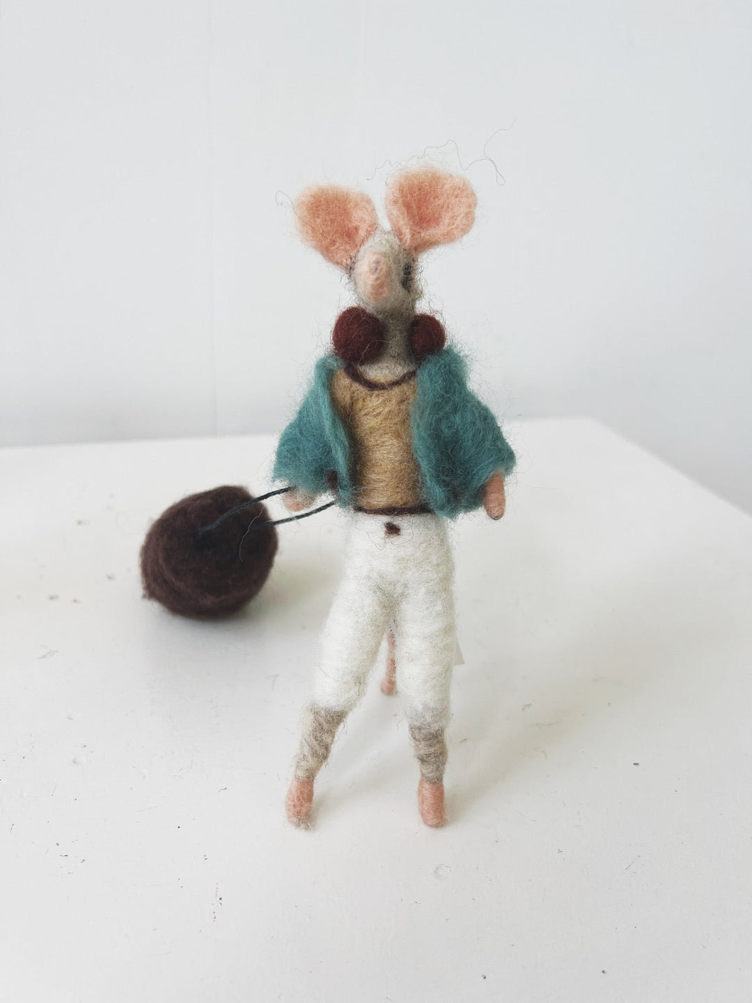 Handmade Felt Mice - Spring Sweet