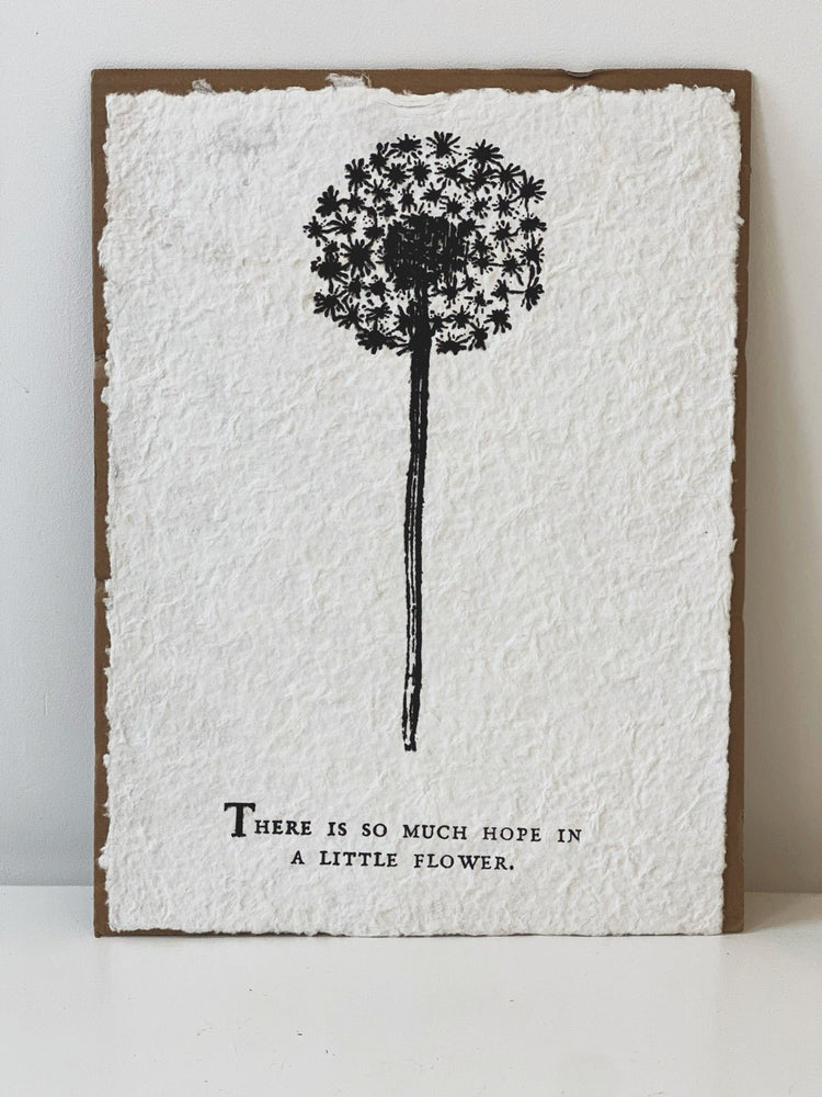 Handmade Paper Print - Spring Sweet