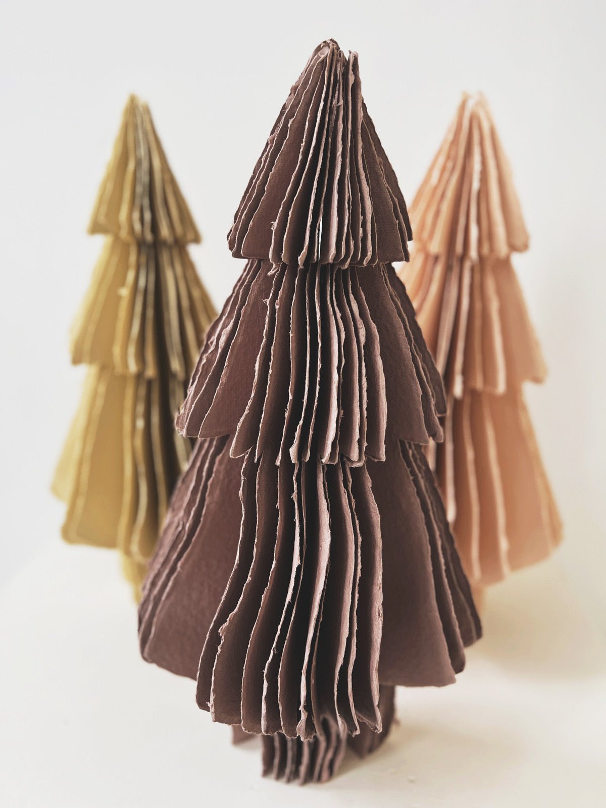 Handmade Recycled Paper Folding Tree - Spring Sweet