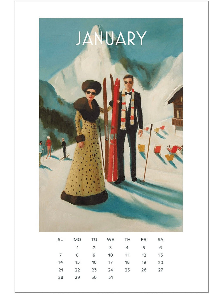 Janet Hill 2024 Calendar - Spring Sweet