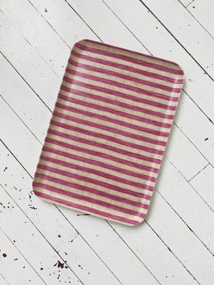 Linen Coated Tray - Spring Sweet