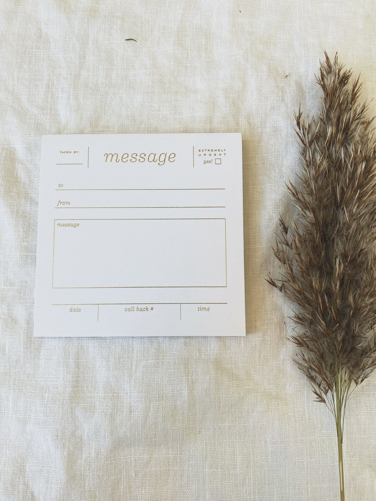 Message Notepad - Spring Sweet