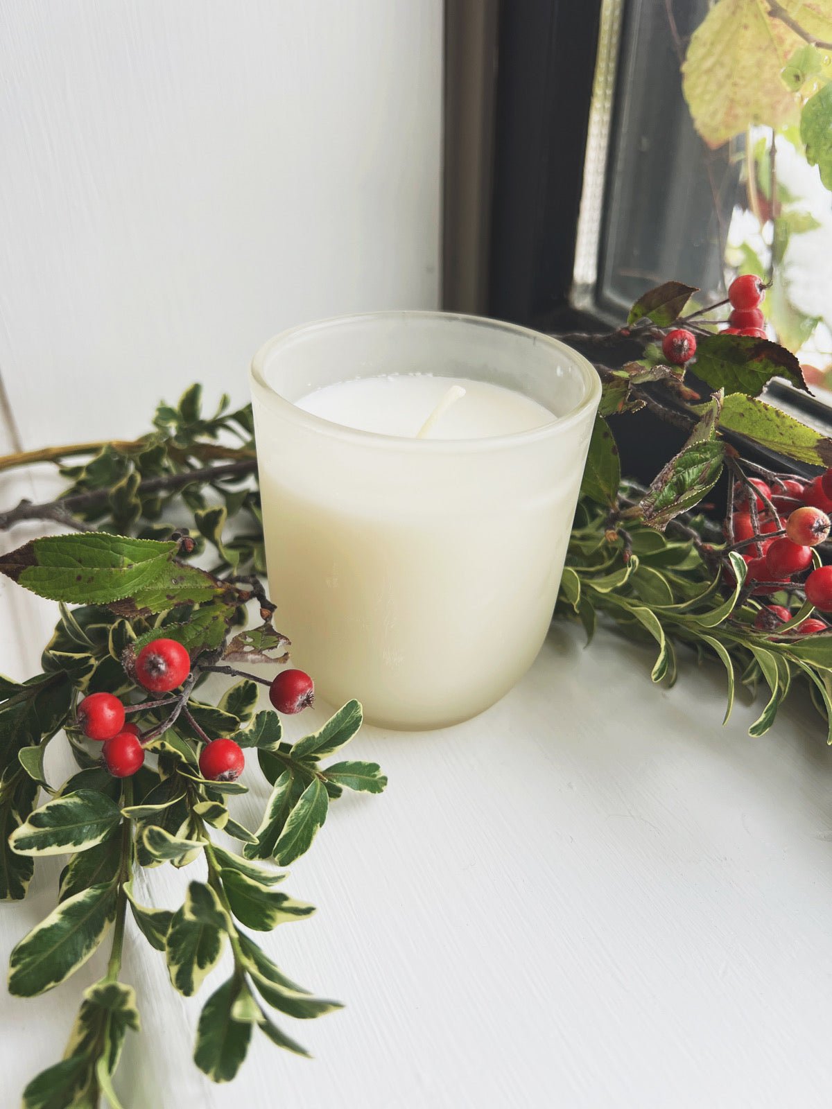 Mini Frosted Glass Candle - Spring Sweet