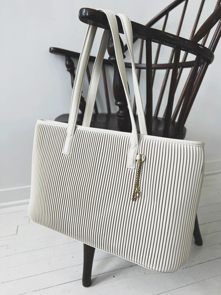 Pleated Tote - Spring Sweet