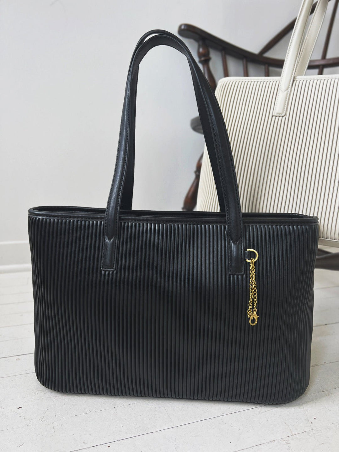 Pleated Tote - Spring Sweet