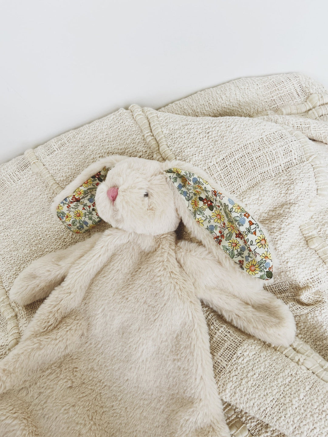 Plush Bunny Snuggle Blanket - Spring Sweet