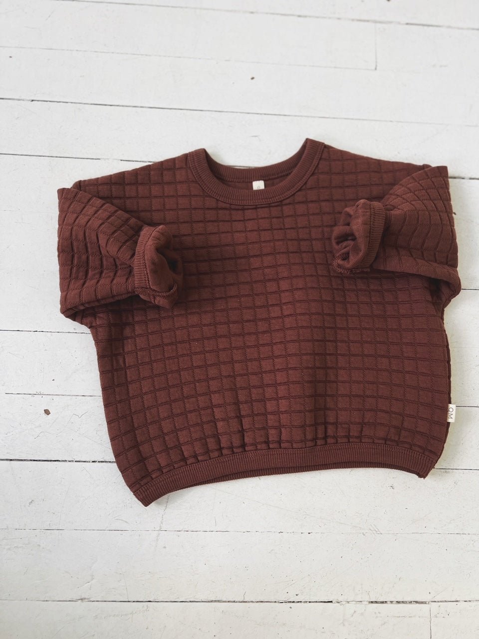 Quilted Sweater - Spring Sweet