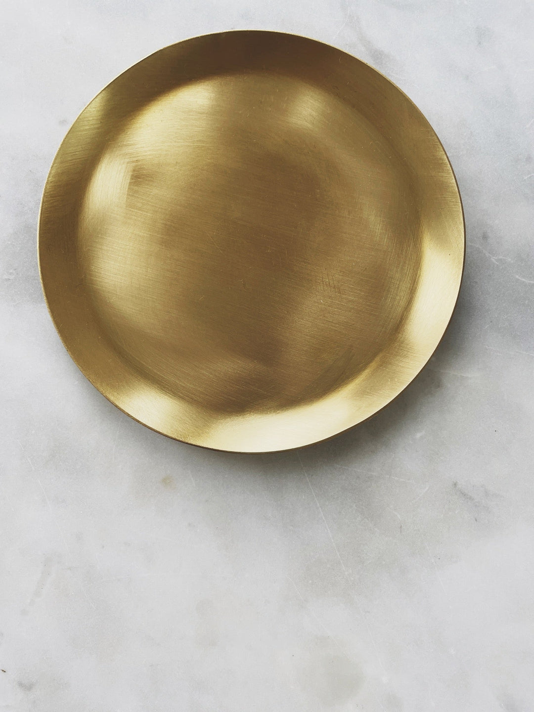 Round Brass Plate - Spring Sweet