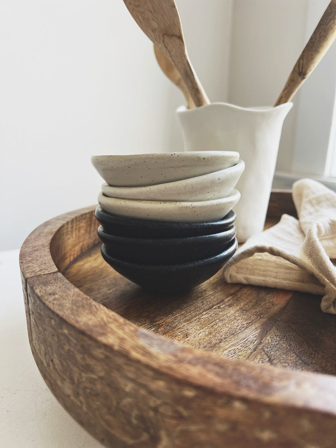 Small Stoneware Bowl - Spring Sweet