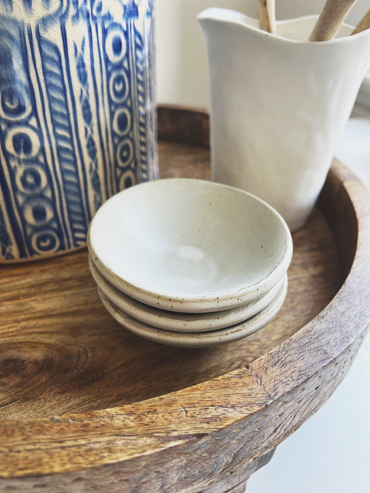 Small Stoneware Bowl - Spring Sweet