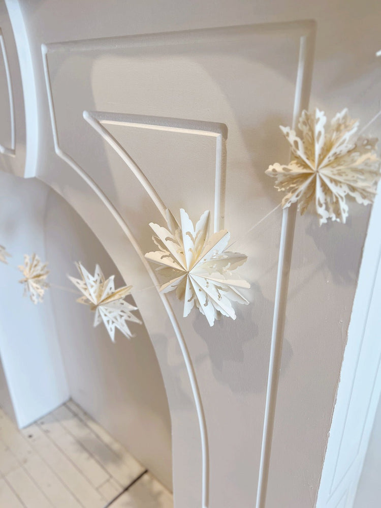 Snowflake Garland - Spring Sweet