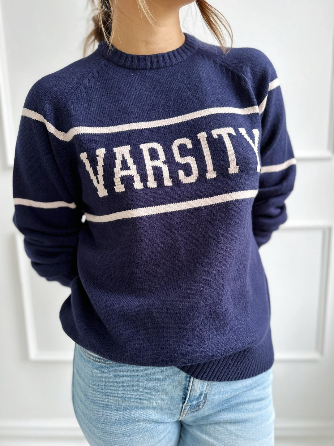 Varsity Sweater - Spring Sweet