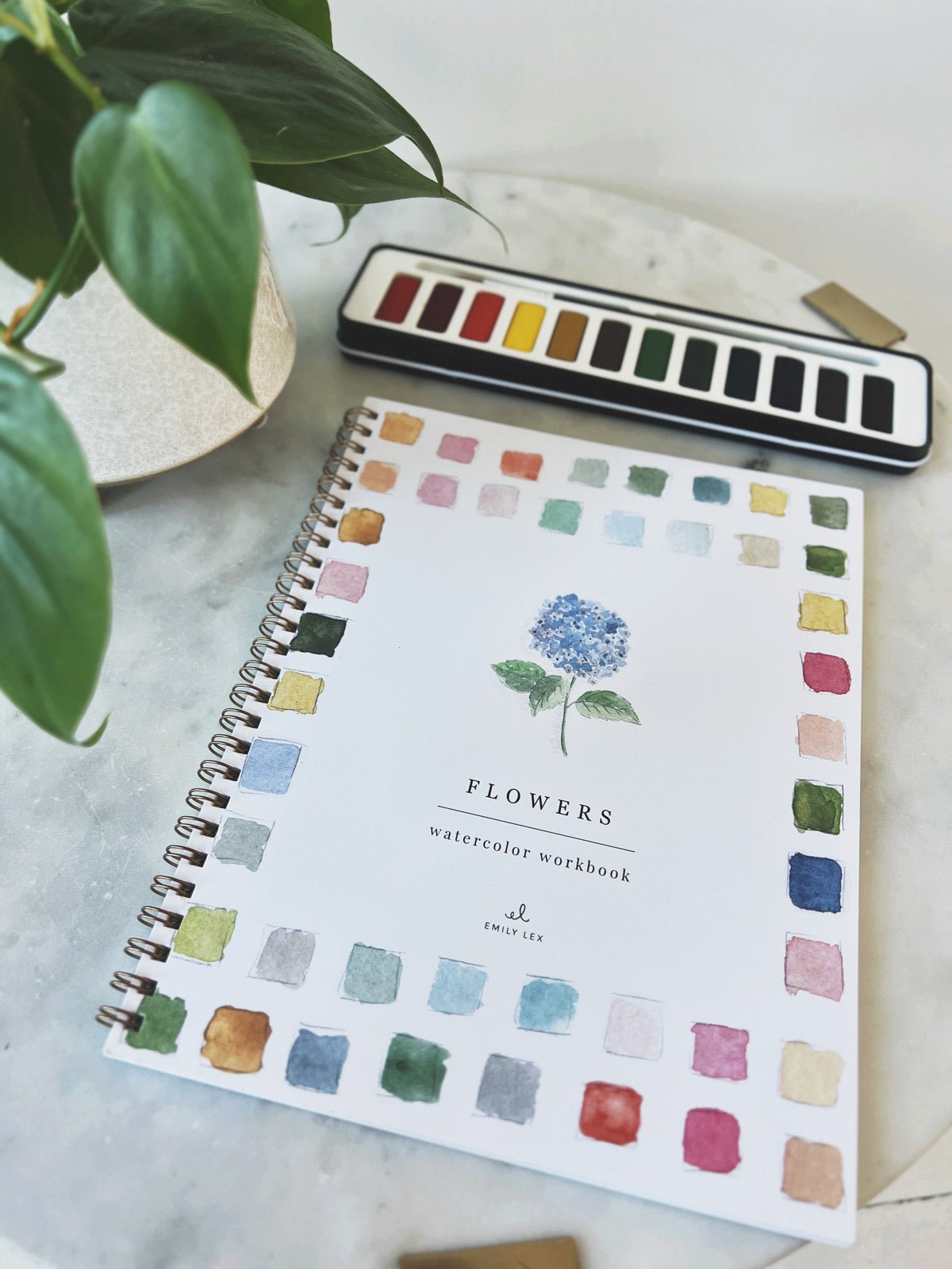 Watercolor Workbook - Spring Sweet